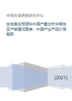 生物复合预混料中国产量分析华南地区产销情况图表 中国产业产品价格趋势